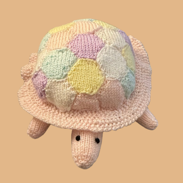 image of knitted toy by moggy made